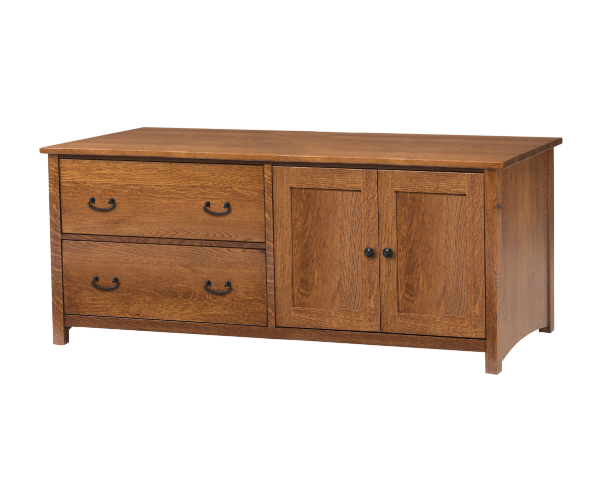 Rivertowne Lateral File Credenza with Left Doors - Image 2