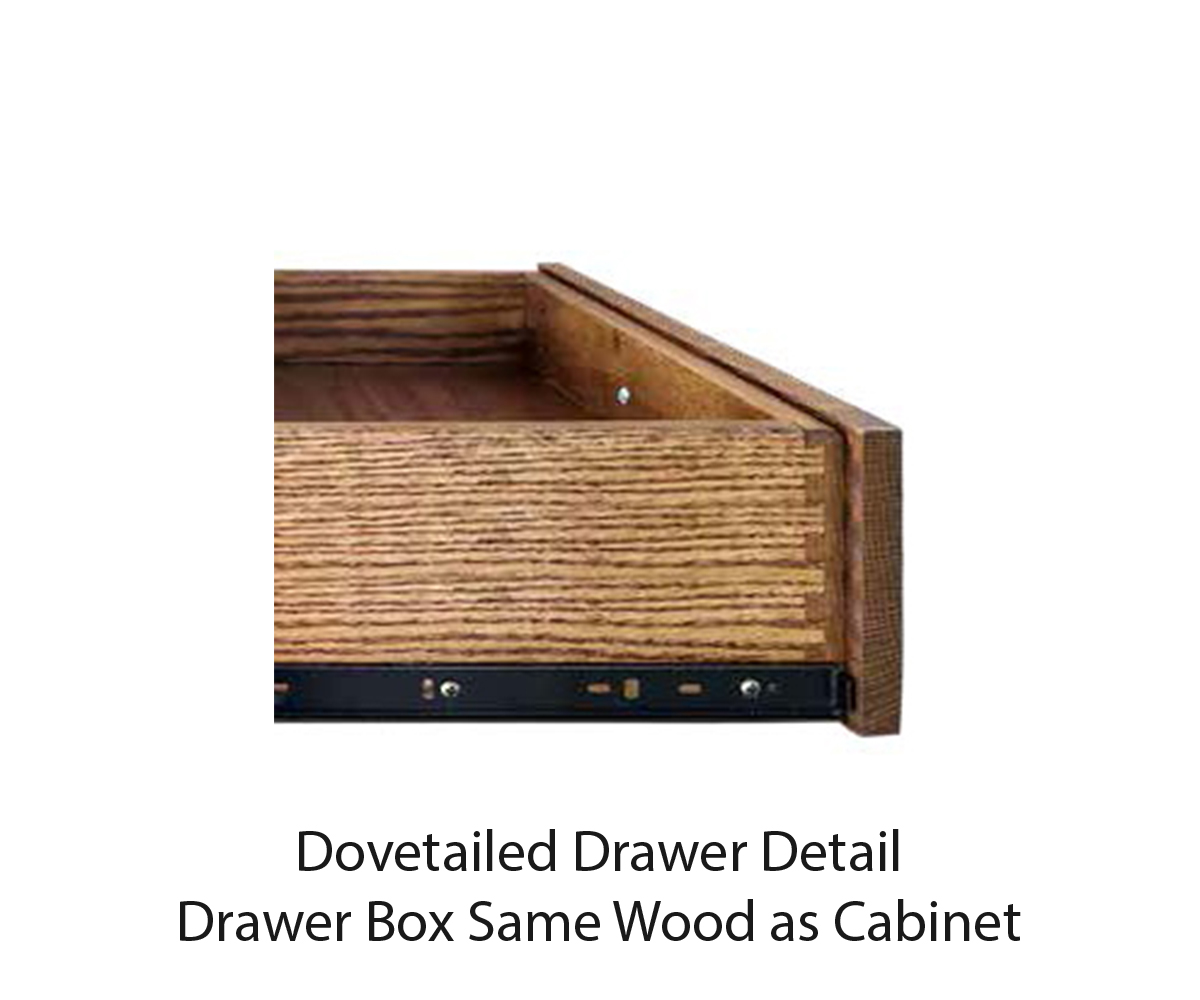Woodland Shaker Credenza Desk - Image 2
