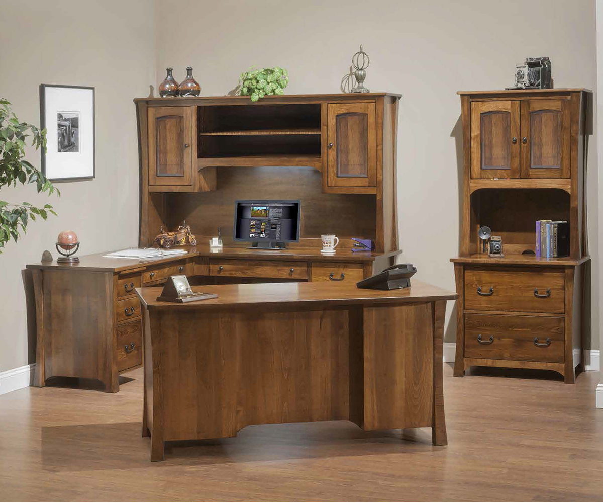 Woodbury Lateral File Credenza with Right Doors - Image 4