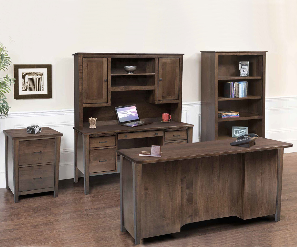 Woodland Shaker 2 Drawer File Cabinet - Image 3