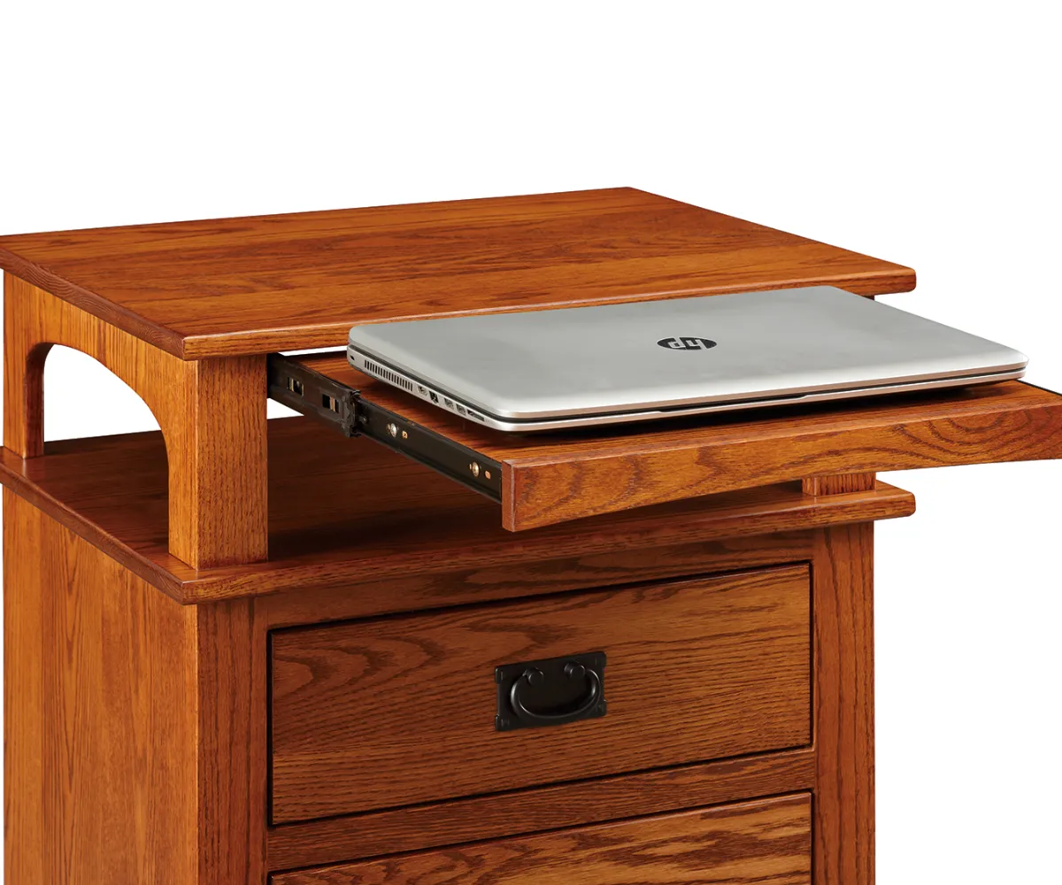 Mission 2 Drawer Nightstand - Image 3