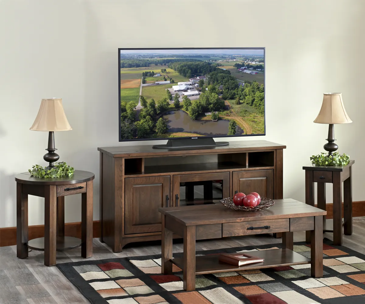 Barn Loft Round Coffee Table - Image 3