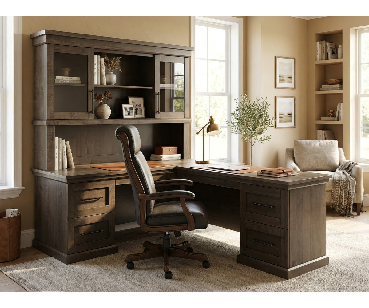 Santorini Executive L-Desk - Image 5