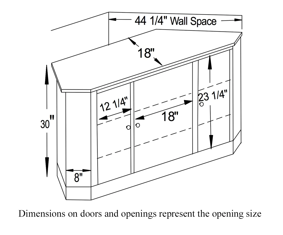 Burlington Corner TV Console - Image 2